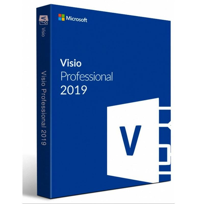 Key Microsoft Visio 2019 Professional - 32/64bit