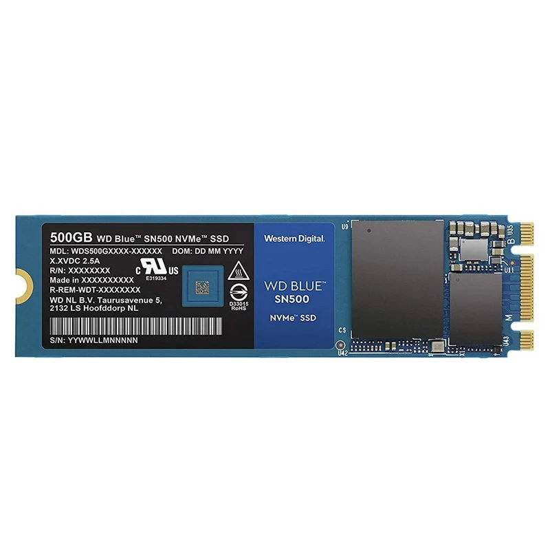 SSD Western Digital Blue SN550 500GB NVMe M.2 2280 Gen3 x4
